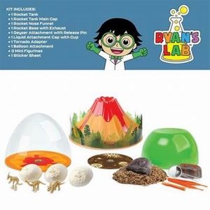 Ryan's World Toy Surprise Unboxing Dino Playset, Fossil Excavation Set with Dino